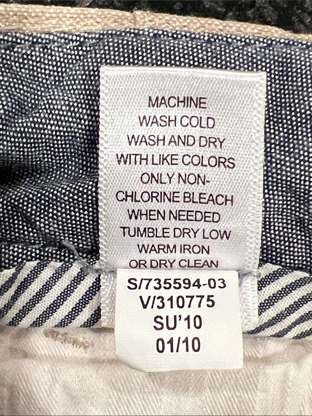 Banana Republic Relaxed Fit Linen/Cotton Blend Casual Pants Size 35/32